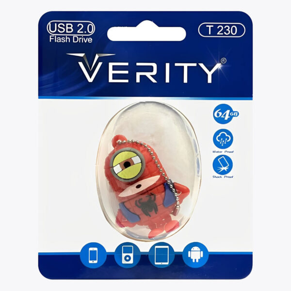 فلش مموری Verity مدل T230 ظرفیت 64 گیگابایت